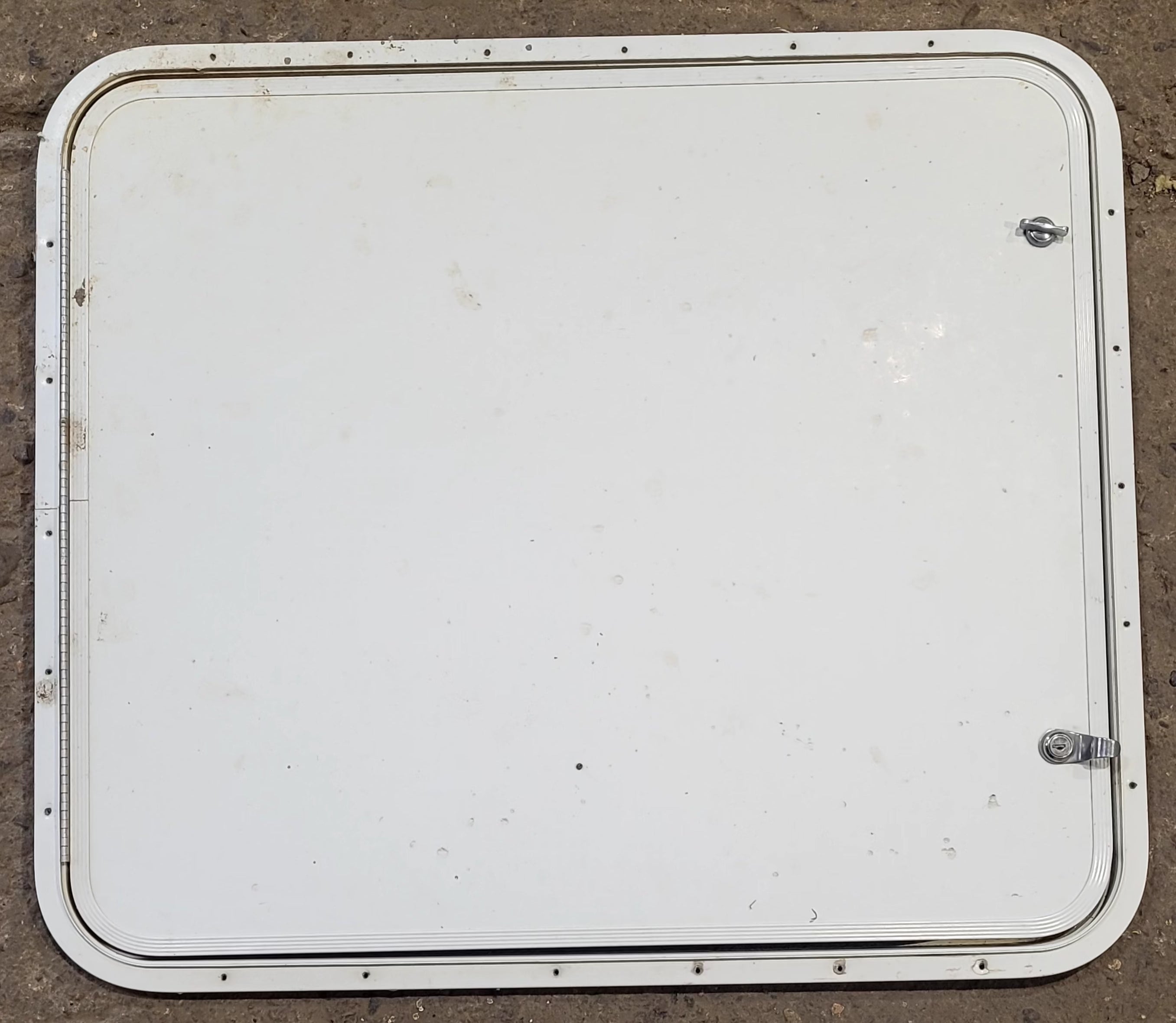 Used Radius Cornered Cargo Door 29 7/8" x 25 7/8" x 1/2"D