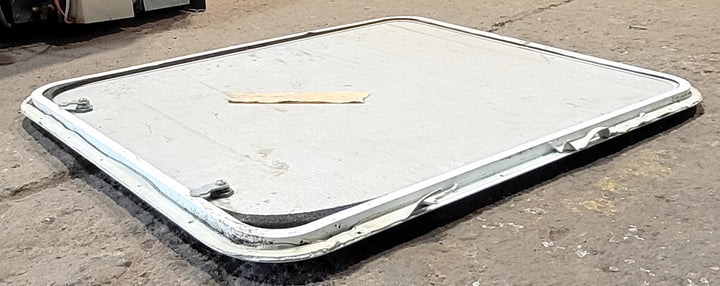Used Radius Cornered Cargo Door 29 7/8" x 25 7/8" x 1/2"D - Young Farts RV Parts