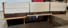 Load image into Gallery viewer, Used Complete RV U-Shaped Dinette Set - 49 3/4” D x 84&quot; x 31&quot; H - Does not include table hardware.