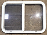 Used White Radius Opening Window : 29 1/2