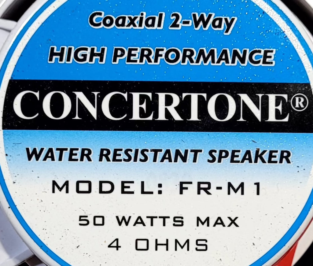 Used Concertone Water Resistant Speaker - FR-M1