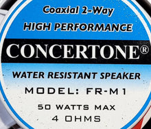 Load image into Gallery viewer, Used Concertone Water Resistant Speaker - FR-M1