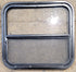 Used Black Radius Opening Window : 23 1/2" W x 21 1/4" H x 1 1/4" D