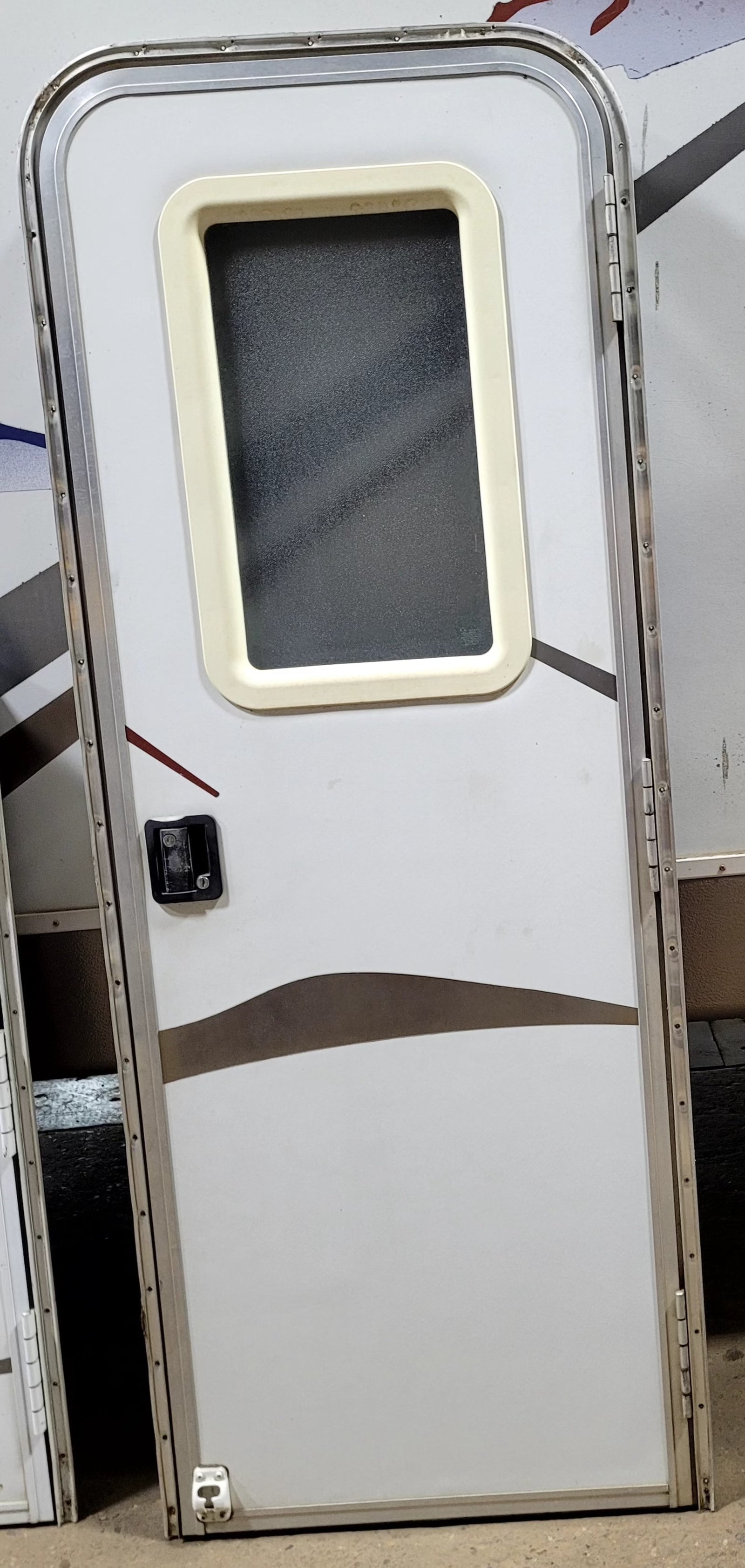 Used RV Radius Entry Door 25 5/8