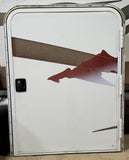 Used Radius Storage/ Teardrop Trailer Entry Door 35 3/4