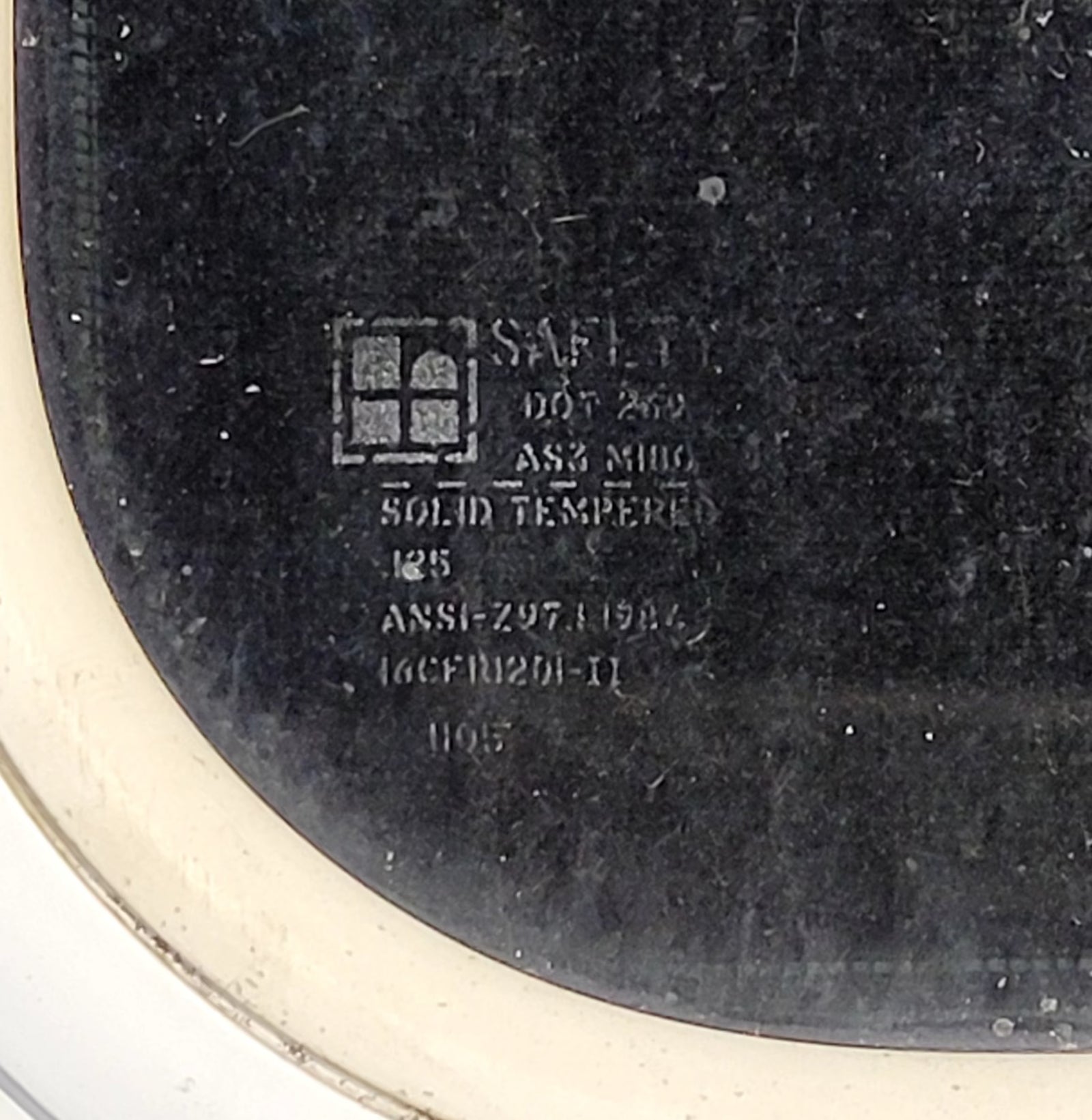 Used White Radius Opening Window : 23 1/2