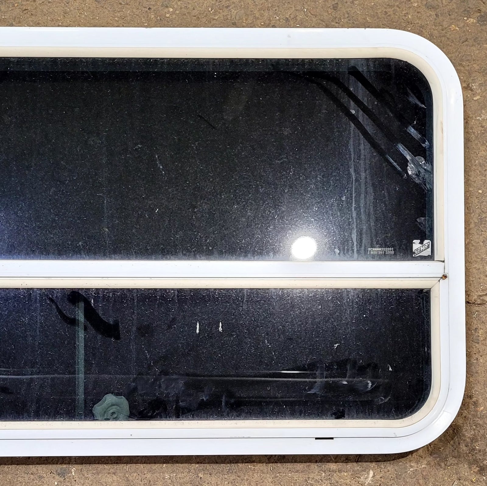 Used White Radius Opening Window : 41 1/2