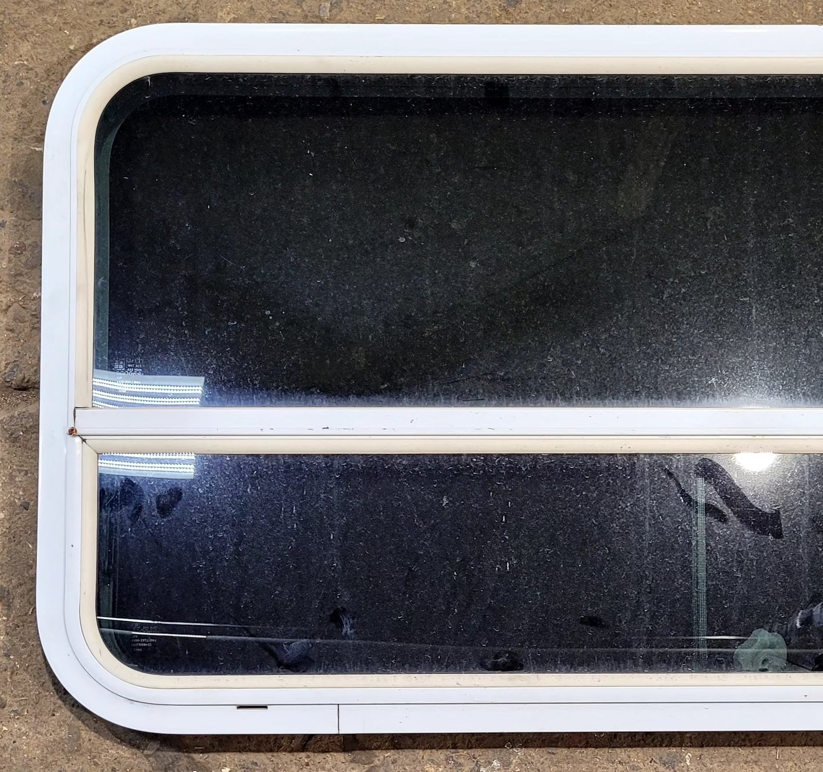 Used White Radius Opening Window : 41 1/2