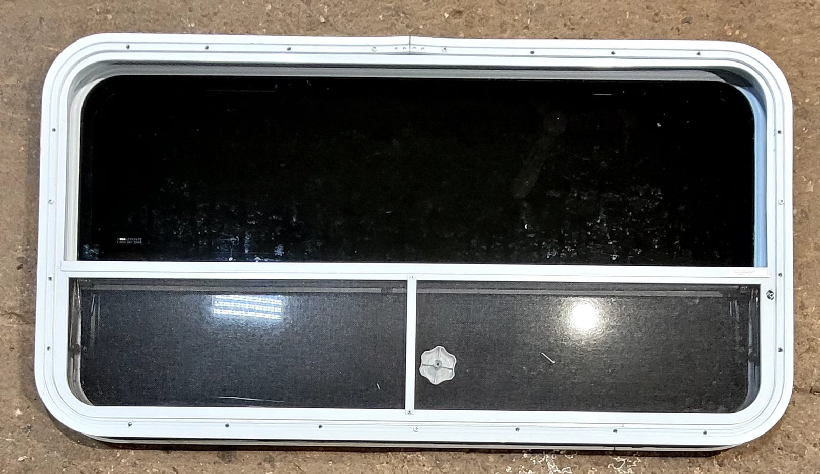 Used White Radius Opening Window : 41 1/2