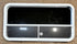 Used White Radius Opening Window : 41 1/2" W x 21 3/4" H x 1 3/4" D - Young Farts RV Parts
