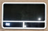 Used White Radius Opening Window : 59 1/2" W x 34 1/2" H x 1 3/4" D - Young Farts RV Parts