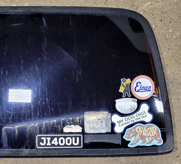 1992 TOYOTA HIACE REAR/ TAILGATE WINDOW & WEATHERSTRIP - Young Farts RV Parts