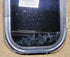 Used Black Radius Non Opening Window : 11 1/4" W x 18 1/4" H x 1" D - Young Farts RV Parts