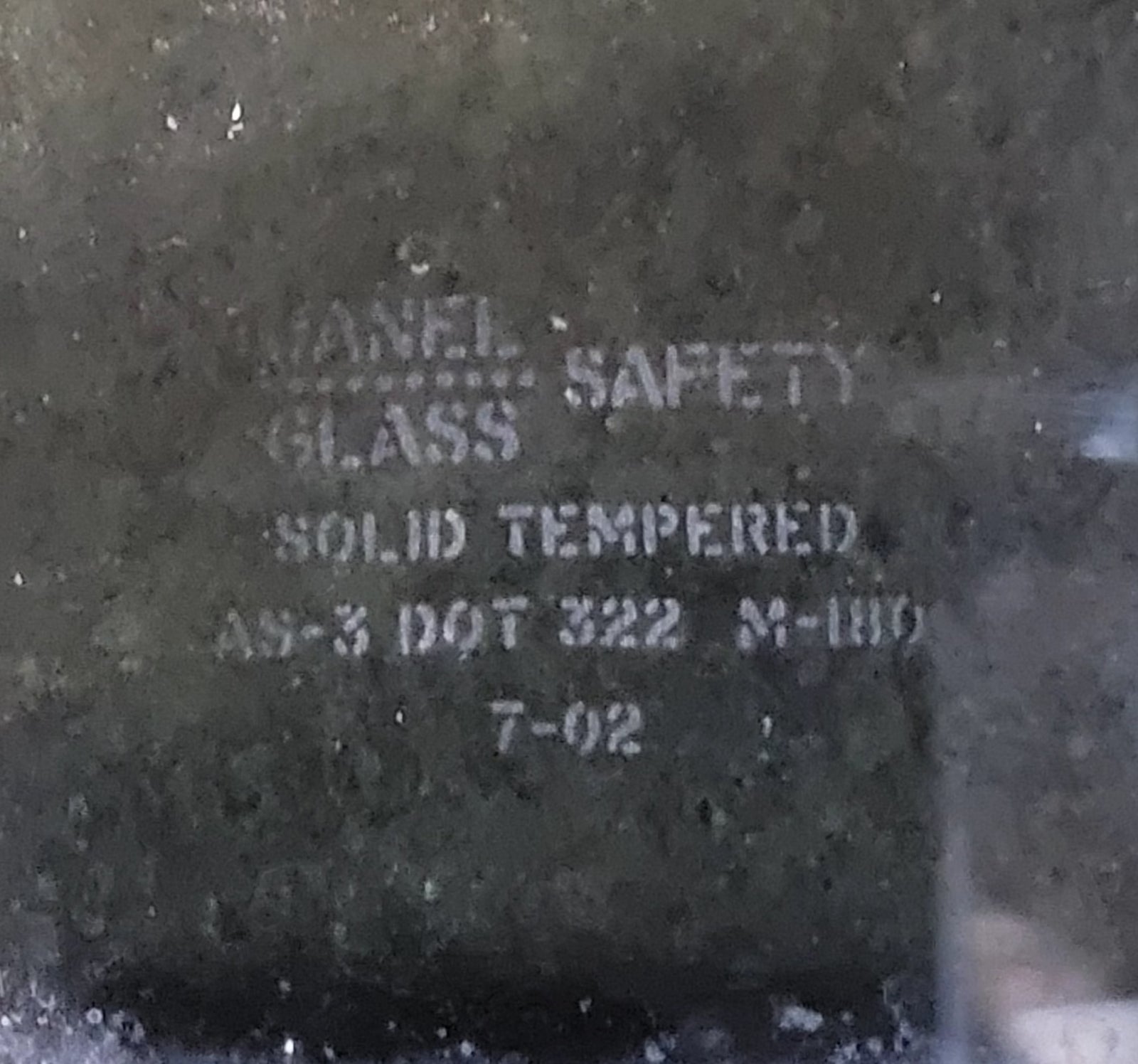 Used Black Radius Non Opening Window : 11 1/4