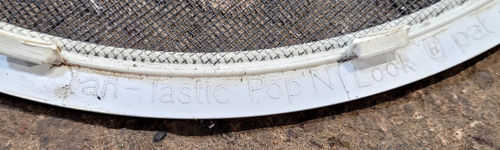 Used Fantastic Vent Pop N Lock Screen - K203580 / K203581 - Young Farts RV Parts