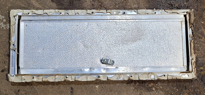 Used Square Cornered Cargo Door 24" x 8 1/4" x 3/4" D - Young Farts RV Parts