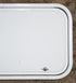Used Radius Cornered Cargo Door 29 3/4" x 16" x 7/8"D - Young Farts RV Parts