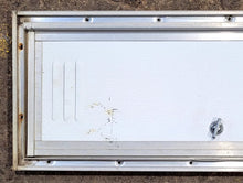 Load image into Gallery viewer, Used Square Cornered Battery/Propane Cargo Door 24 1/4&quot; x 8 1/4&quot; x 3/4&quot; D