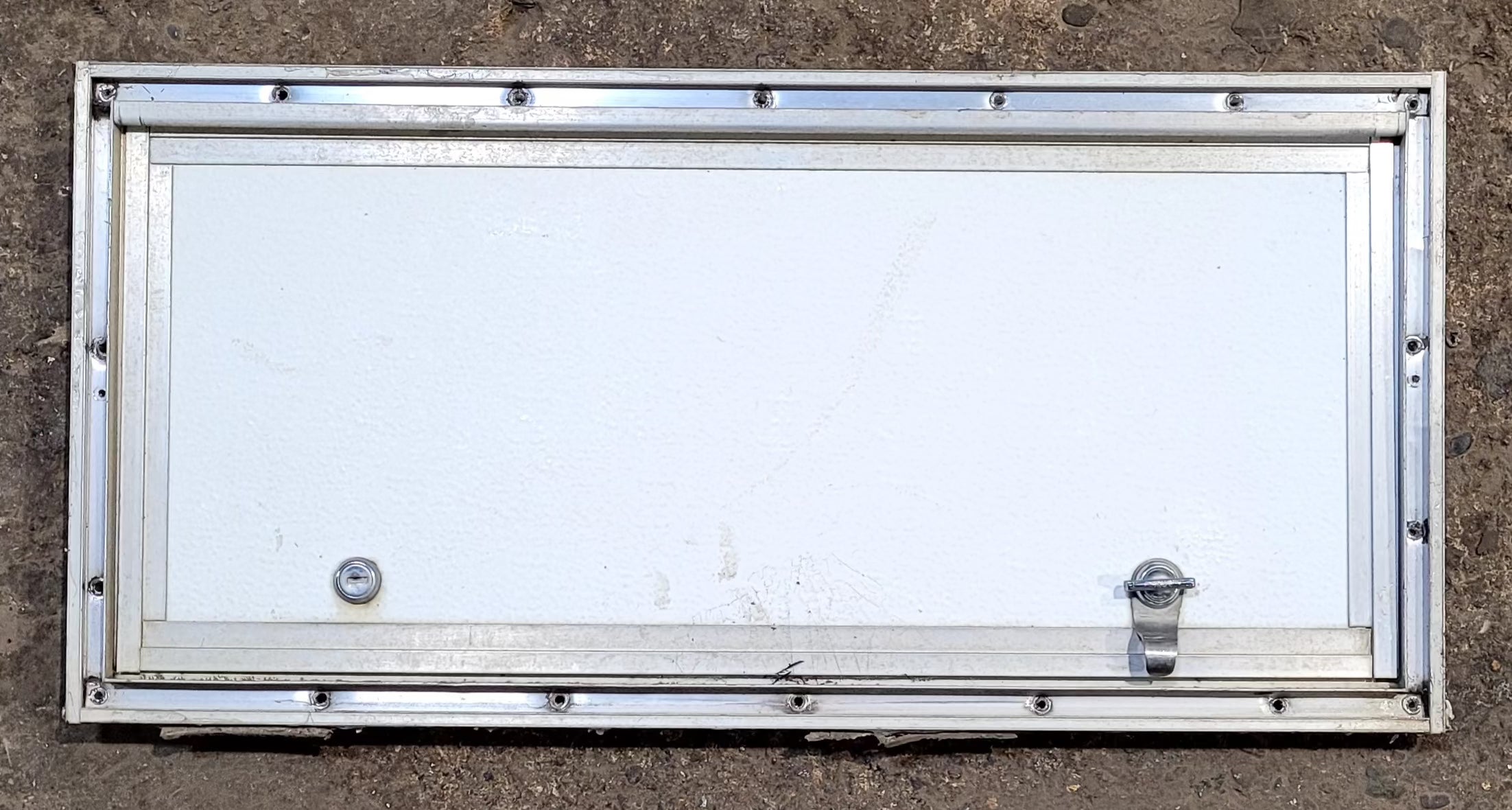 Used Square Cornered Cargo Door 24" x 10 1/2" x 3/4" D