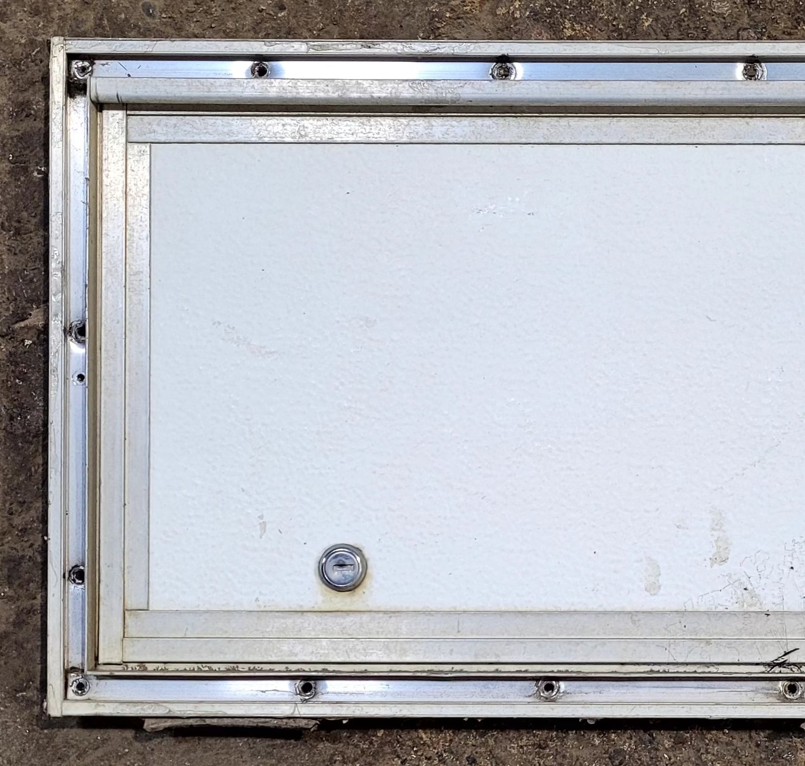 Used Square Cornered Cargo Door 24