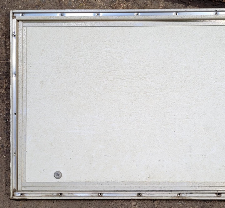 Used Square Cornered Cargo Door 36" x 19 3/4" x 3/4" D - Young Farts RV Parts