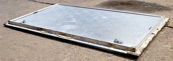 Used Square Cornered Cargo Door 36" x 19 3/4" x 3/4" D - Young Farts RV Parts