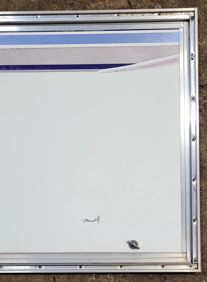 Used Square Cornered Cargo Door 30" x 23 3/4" x 3/4"D - Young Farts RV Parts