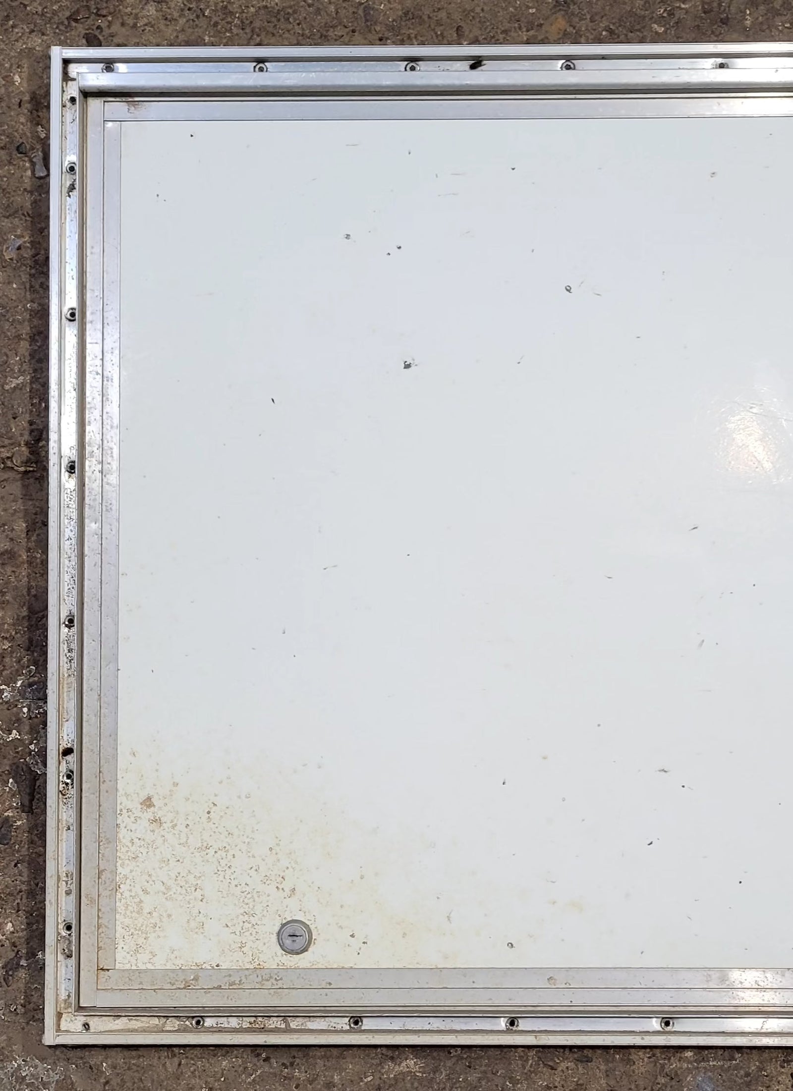 Used Square Cornered Cargo Door 30