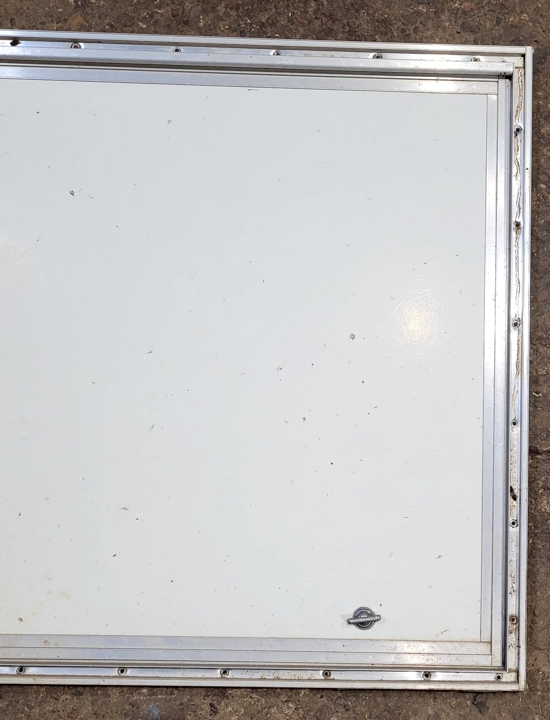 Used Square Cornered Cargo Door 30" x 23 3/4" x 3/4"D