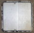 Used Radius Cornered Propane Cargo Door 30 1/4" x 30 1/4" x 5/8"D - Young Farts RV Parts