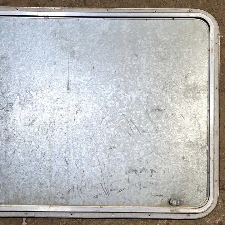 Used Radius Cornered Cargo Door 43 3/4" x 25 3/4" x 3/4" D - Young Farts RV Parts