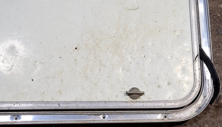 Used Radius Cornered Cargo Door 43 3/4" x 25 3/4" x 3/4" D - Young Farts RV Parts