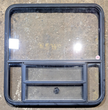 Used Black Radius Opening Window : 35 1/4