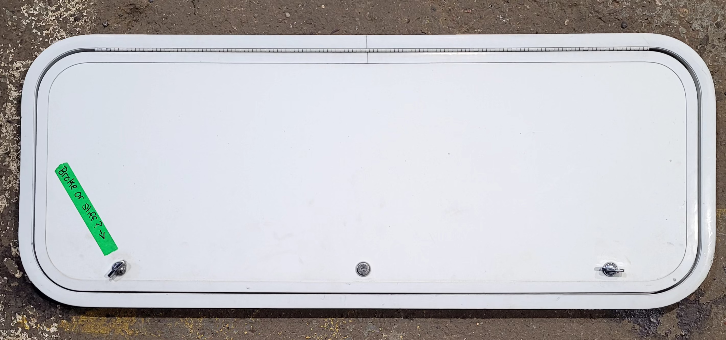 Used Radius Cornered Cargo Door 39 7/8" x 15" x 1"D