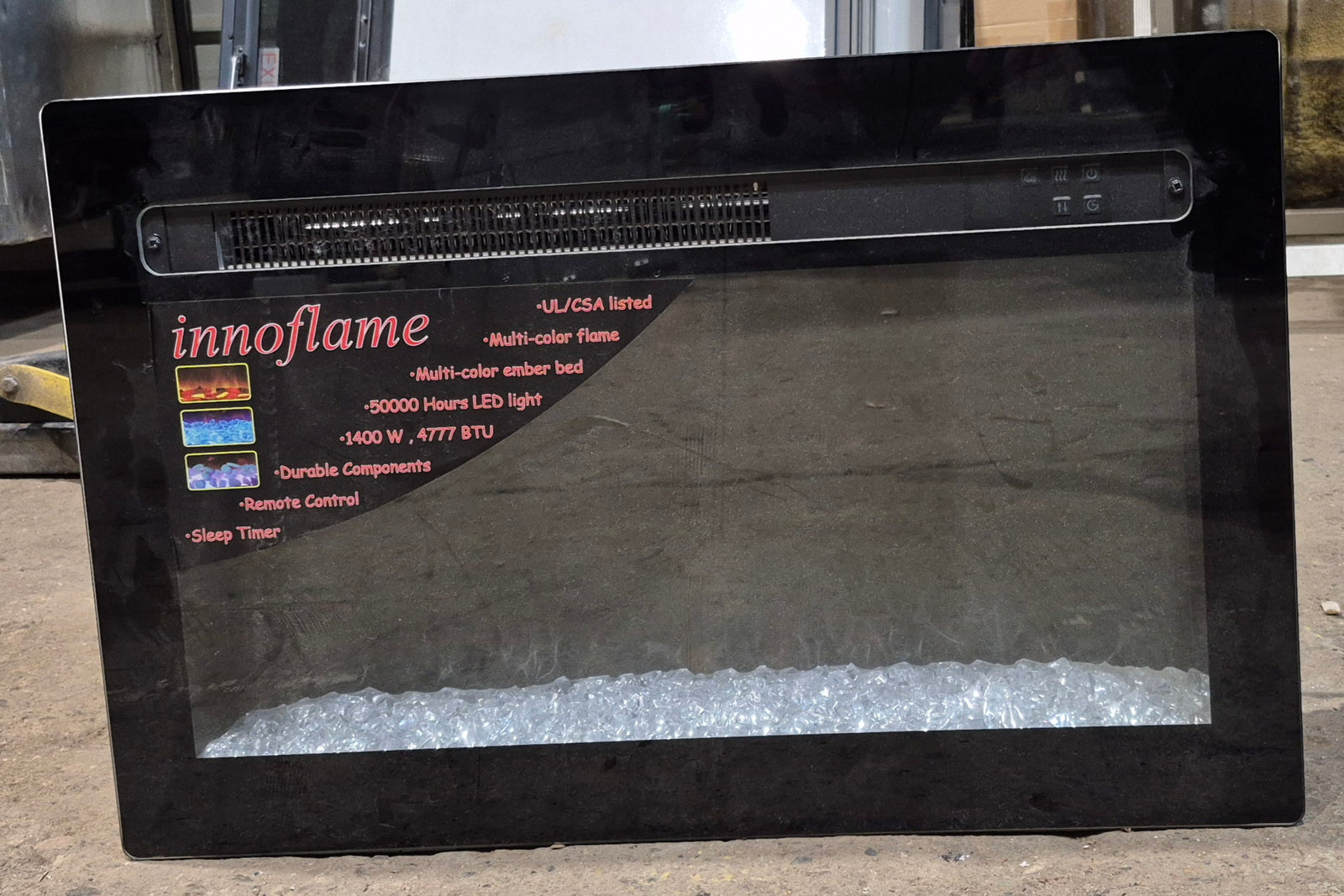 Used INNOFLAME Electric Fireplace - RV26P80F-C1