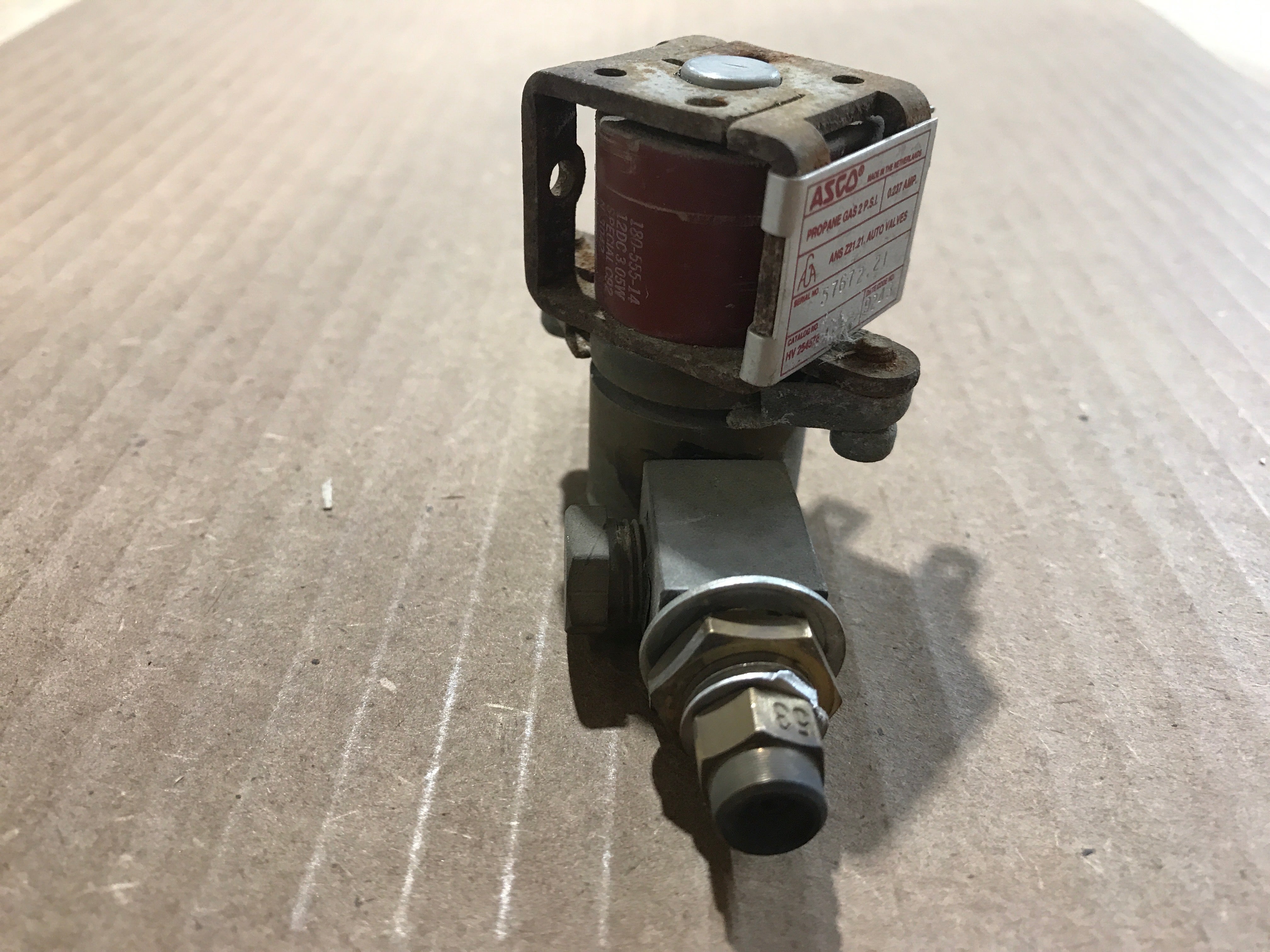 Used Dometic Gas Shut Off Valve - 2943298022