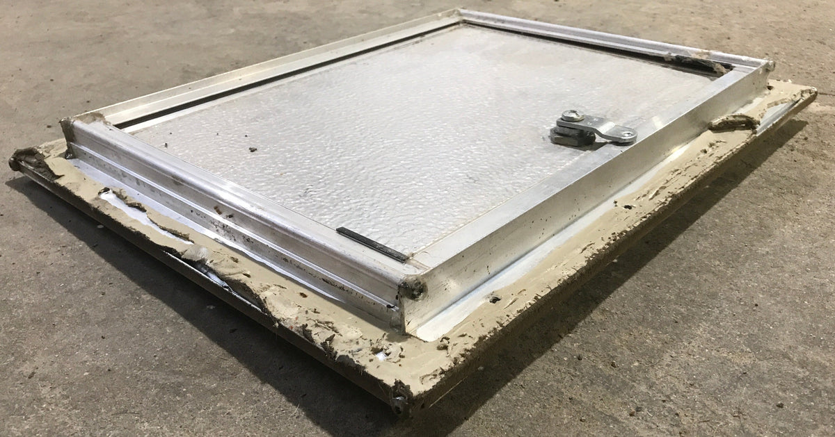 Used Square Cornered Cargo Door - 13 3/4