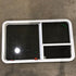 Used White Radius Emergency Opening Window : 47 1/2" X 28 1/2 X 2" D