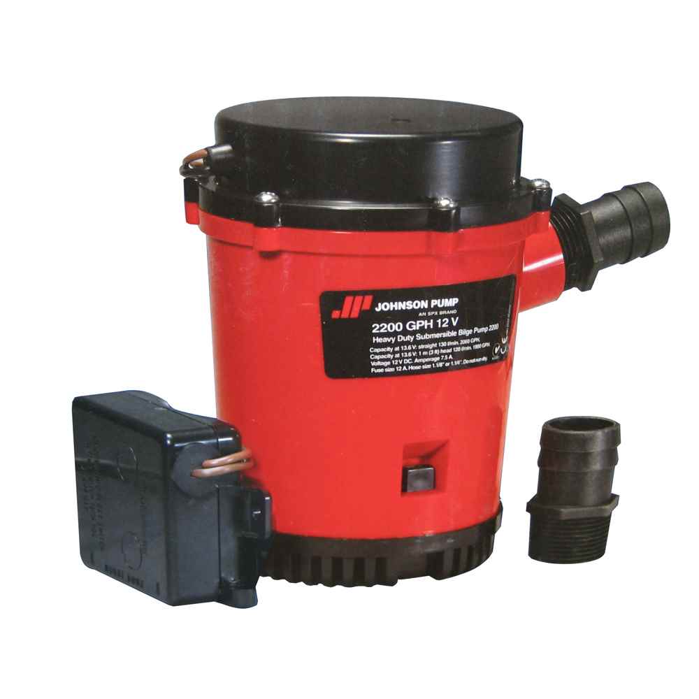 2200GPH Ultima Combo Auto Bilge Pump - 12V - Young Farts RV Parts