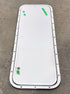 Used Radius Cornered Cargo Door 40" W x 13 1/2" H X 5/8" D - Young Farts RV Parts