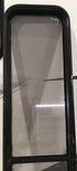 Used Black Radius Non Opening Window : 72 1/2" W x 15" H x 1 7/8"