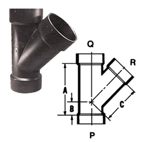 2331 3X3X1 - 1/2 Aby Wye - Young Farts RV Parts