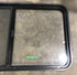 Used Black Radius Opening Window : 45 1/2" W x 25 1/2" H x 2" D