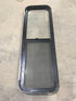 Used Black Radius Opening Window : 47 1/2" W x 14 1/2" H x 2" D