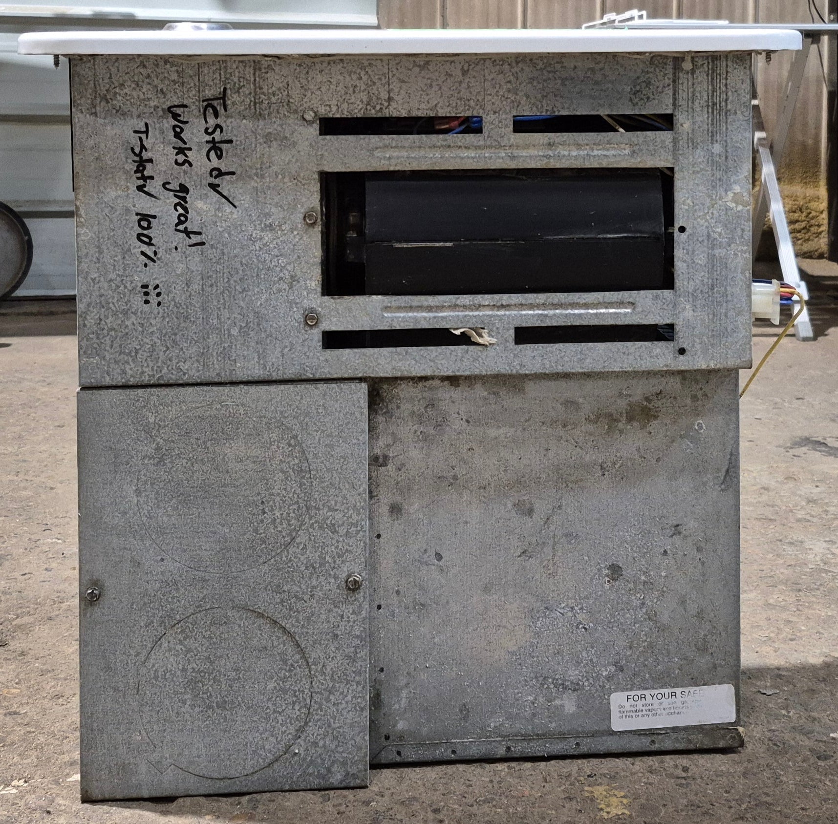 25,000 BTU USED 8525 - IV - DCLP Atwood / Hydro Flame RV Propane Furnace - Young Farts RV Parts