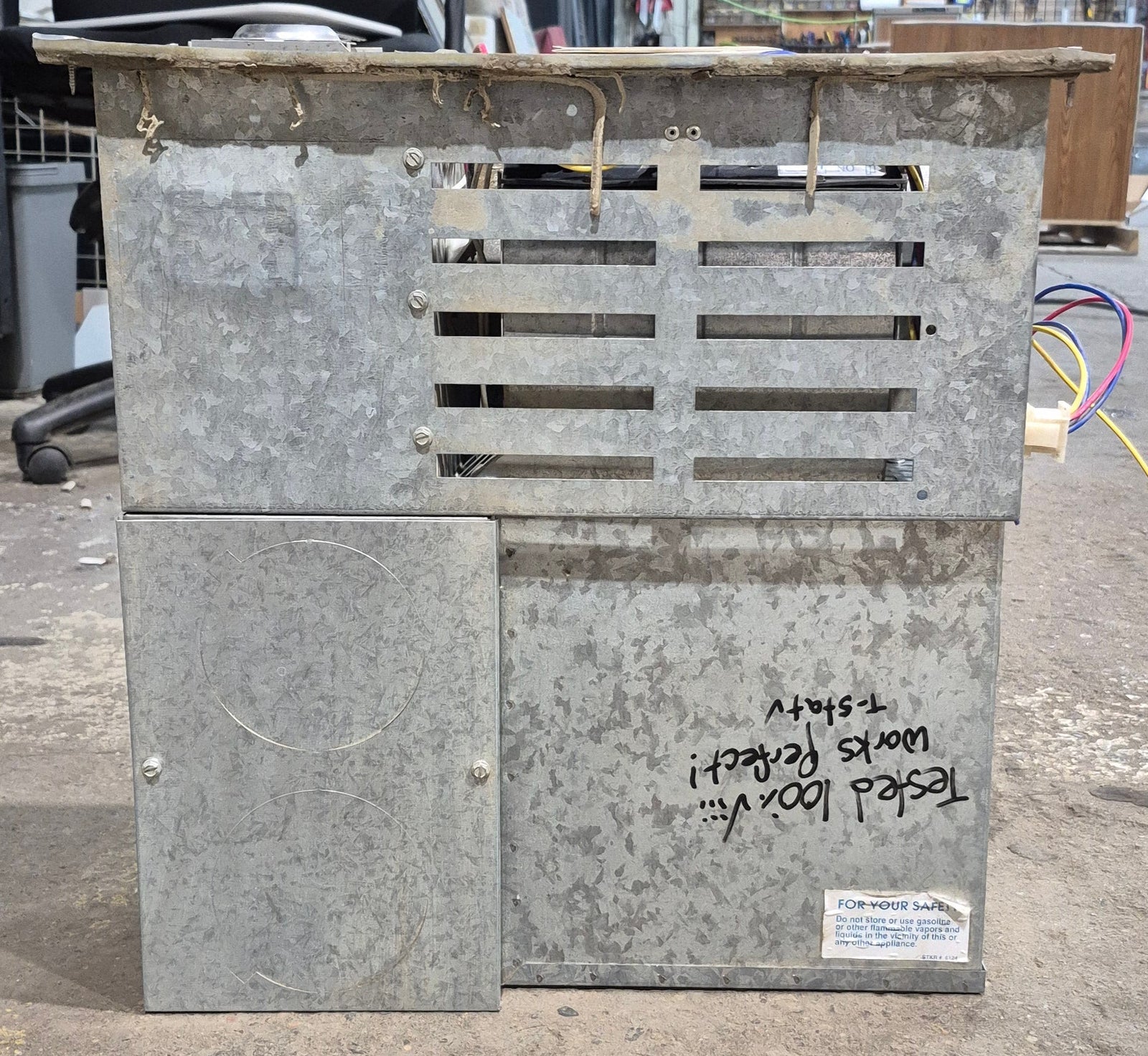 25,000 BTU Used Atwood / Hydro Flame RV Propane Furnace - 8525 III DCLP - Young Farts RV Parts