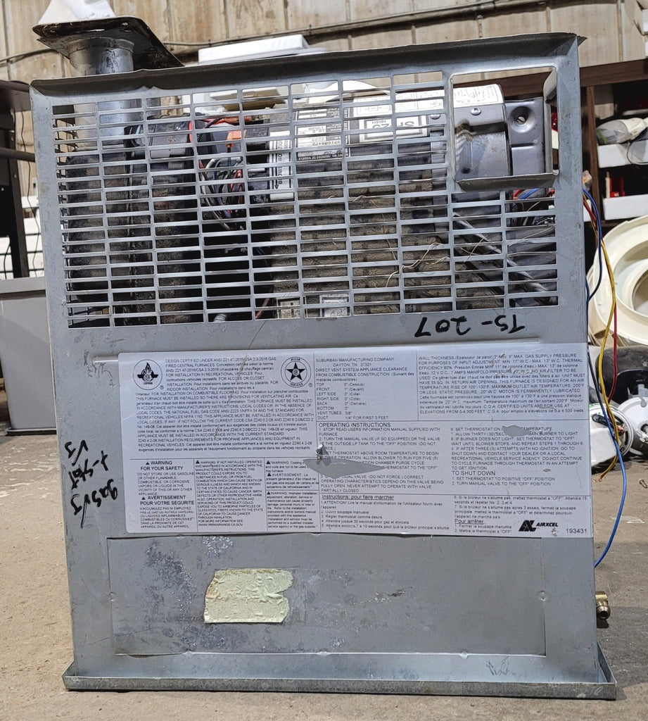 25,000 BTU USED SF - 25F Suburban RV Propane Furnace - Young Farts RV Parts