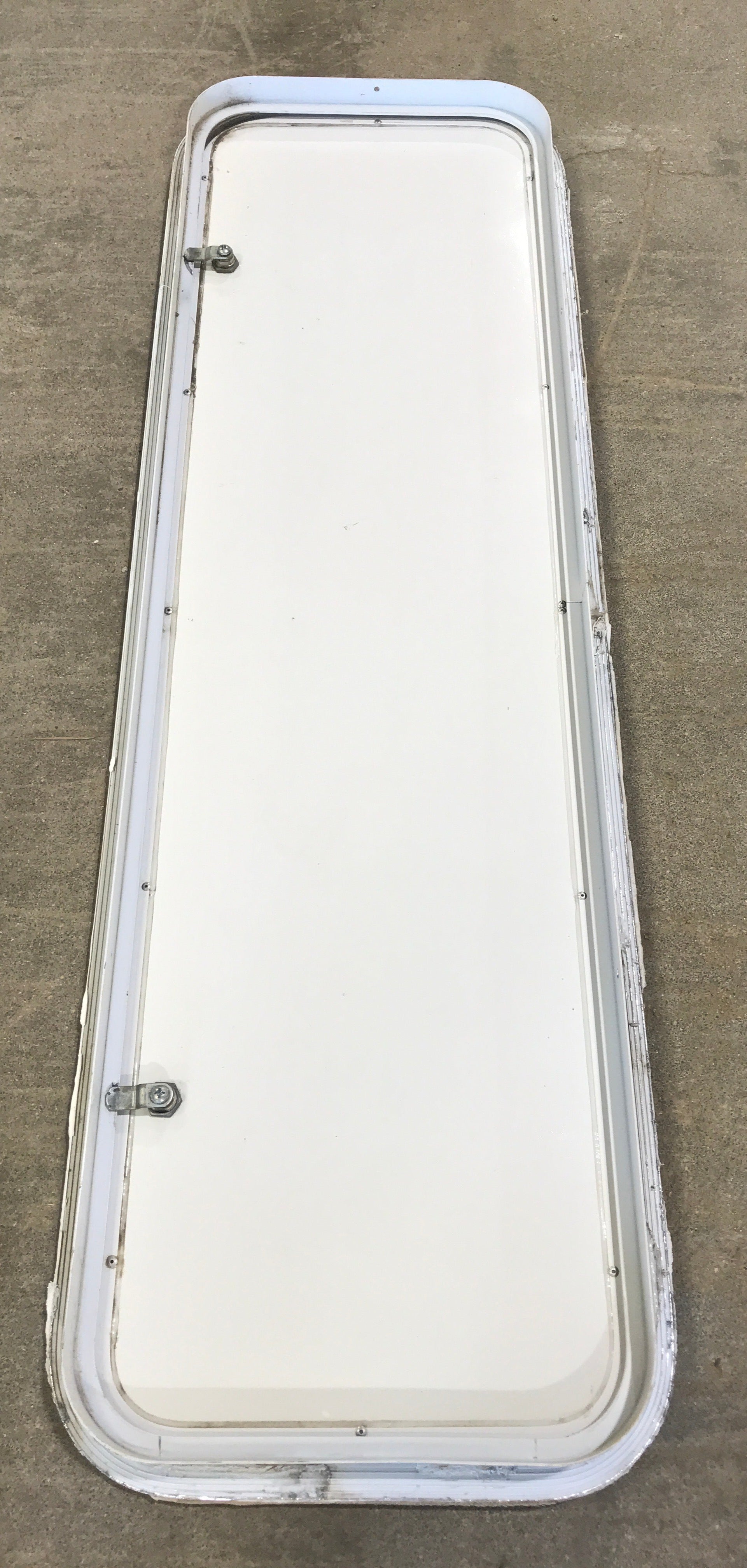 Used Radius Cornered Cargo Door 47 3/4" x 13 3/4" x 3/4" D - Young Farts RV Parts