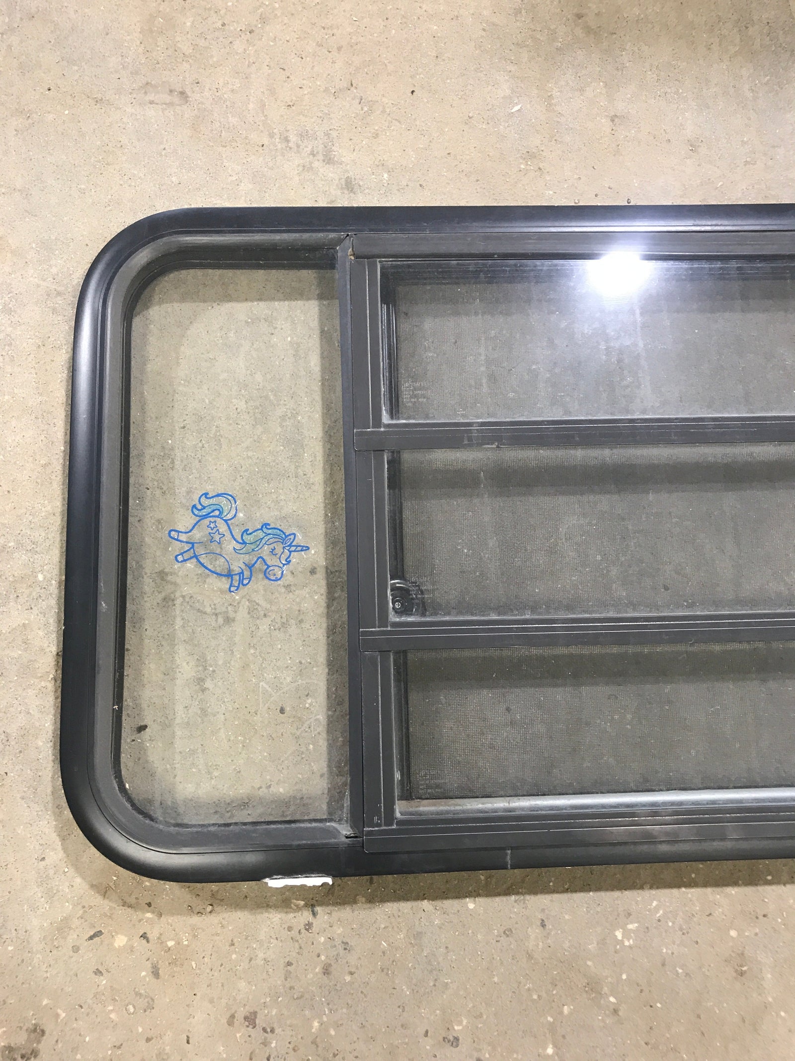 Used Black Radius Opening Window : 60