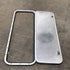 Used Radius Cornered Cargo Door 40" W x 13 3/4" H X 5/8" D - Young Farts RV Parts